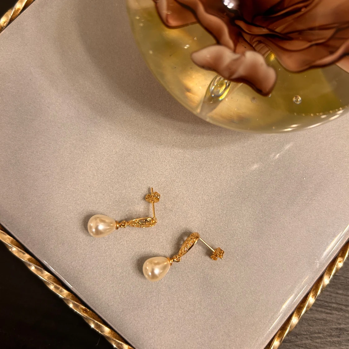 Unika pärlörhängen  - 91