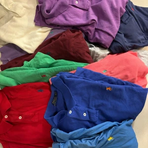 12x Ralph lauren piké  - Blandade storlekar S,M,L,Xl Blandat skick 