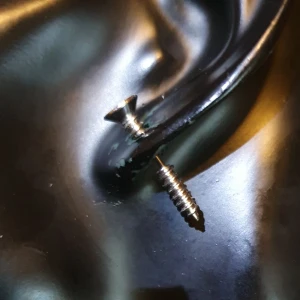 Örhänge - Skruv silver - Ett örhänge i form av en skruv i silver som ser ut att gå genom örat, denna är oanvänd. ✨️✨️✨️Titta igenom alla mina upplagda och köp fler saker i bundle för att spara på frakten och få allt du köpt i ett och samma paket✨️✨️✨️