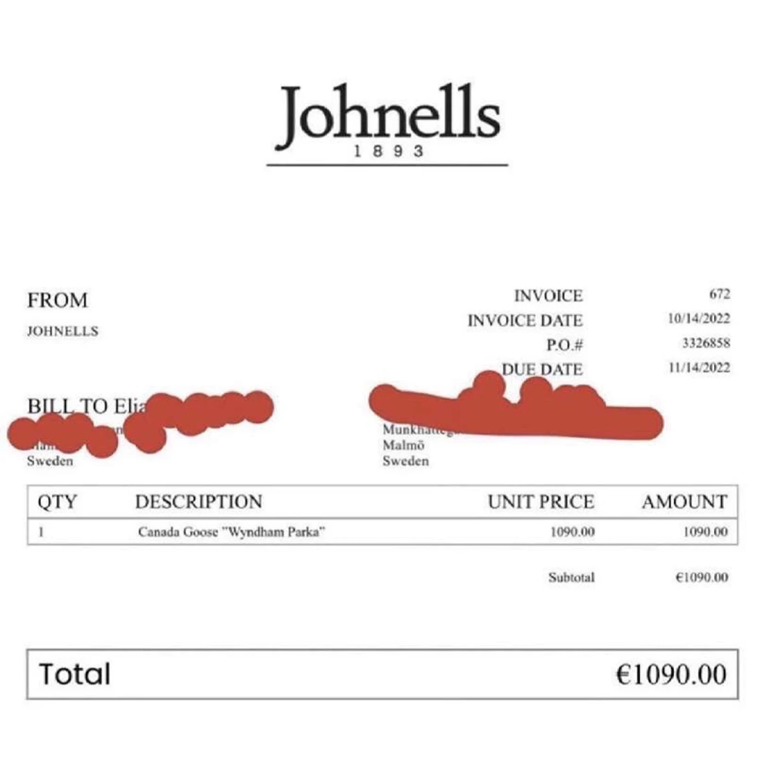 Canada goose jacka  - 92