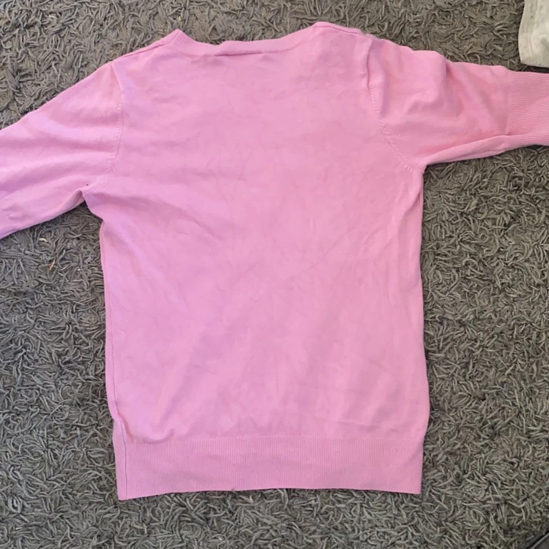 Rosa stickad tröja  - 91