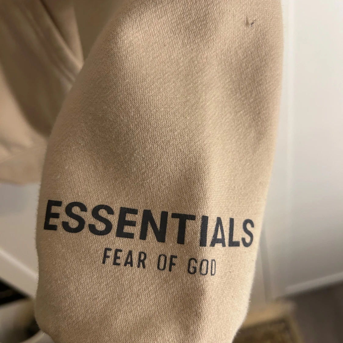 Beige hoodie från Essentials Fear of God - 2