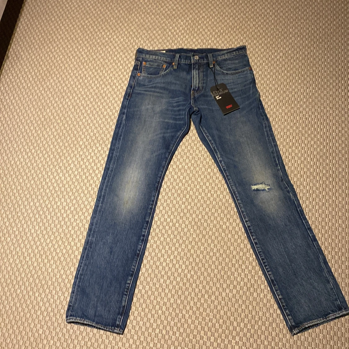 Blå Levis 511 Slim Jeans - 1