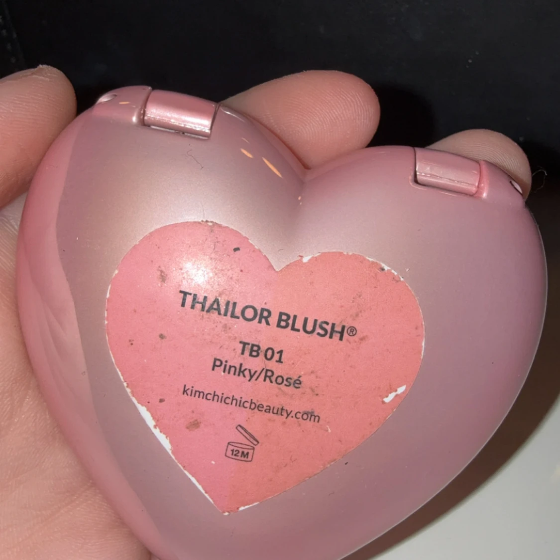 Hjärtformad rouge från KimChi Chic - 2