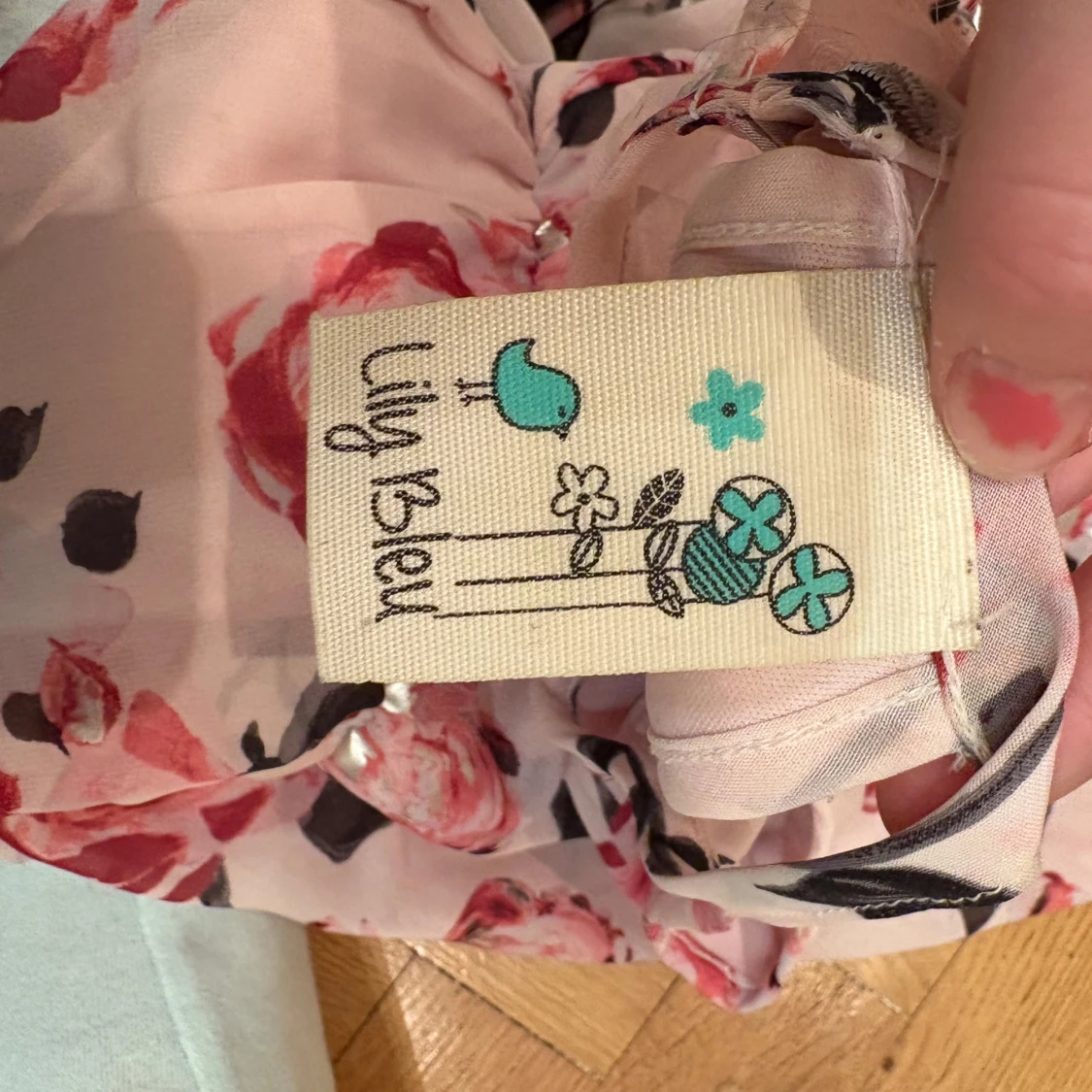 Blommig långklänning från Lily Bleu - 3