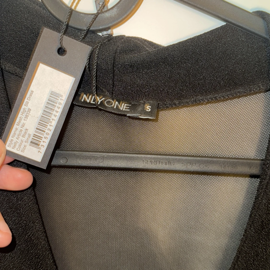 Svart långklänning från Only One - 91