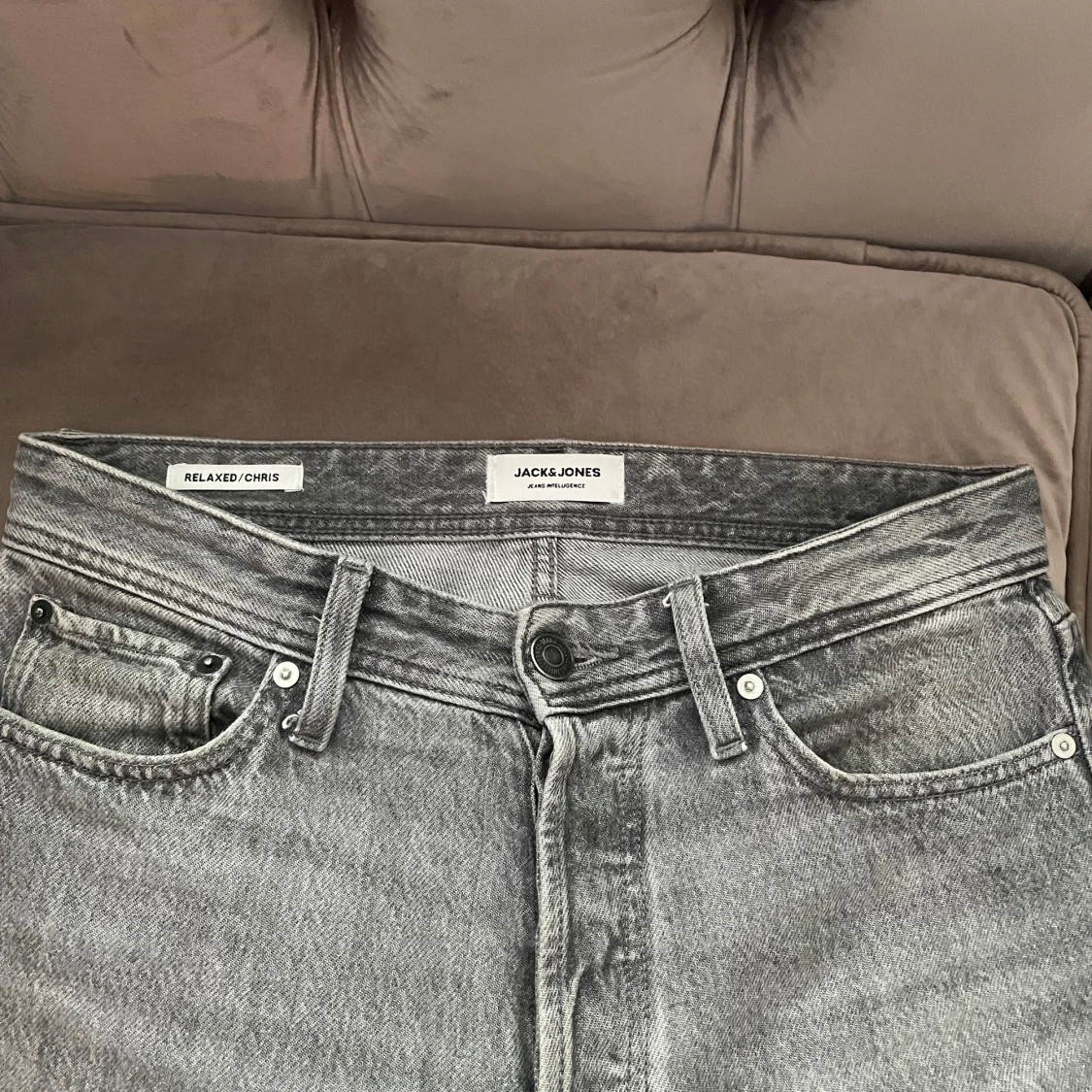 Grå jeans från Jack & Jones