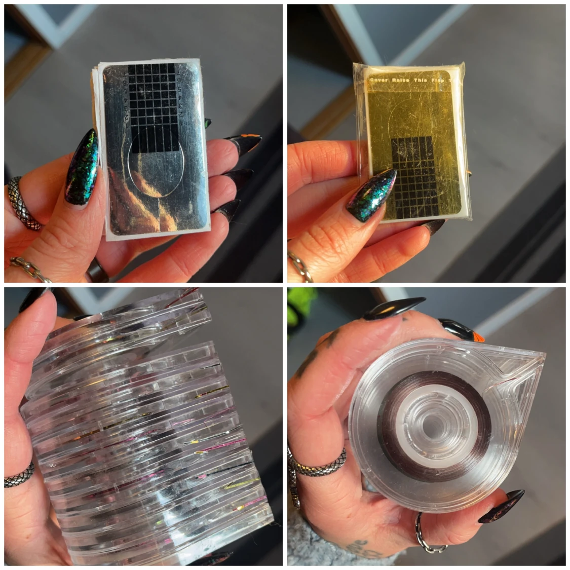 Nagelkonsttillbehör och verktygspaket - 91