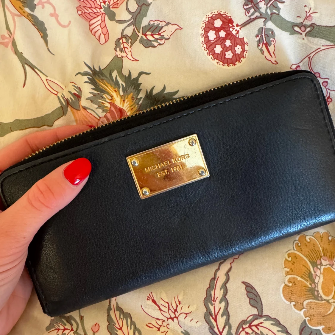 Svart plånbok från Michael Kors