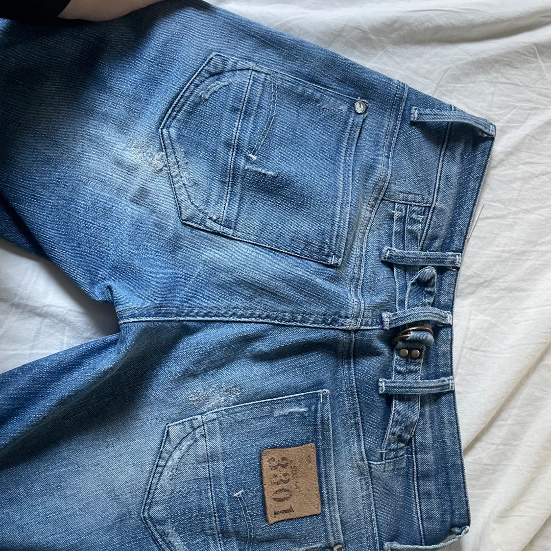 Lågmidjade jeans