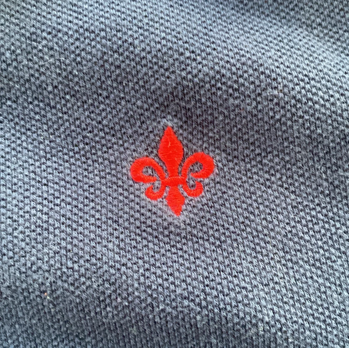 Blå pikétröja från Morris - 1