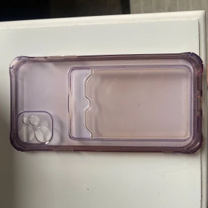 Mobilskal iPhone 11 - Genomskinligt lila mobilskal för iPhone 11