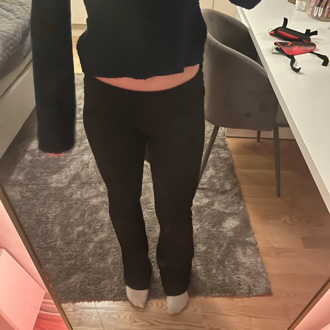 Svarta yogapants - 1