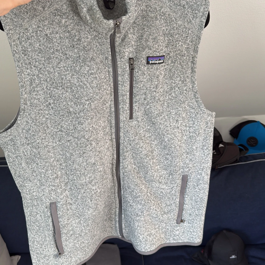 Patagonia fleece väst grå - 1