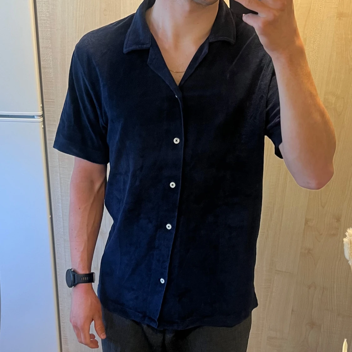 Frotté skjorta från East West