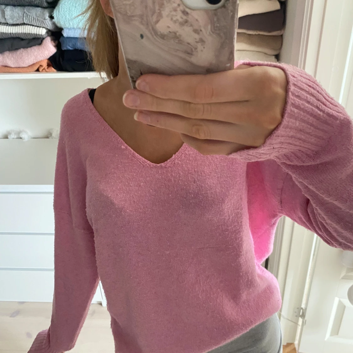 Rosa tröja från Only