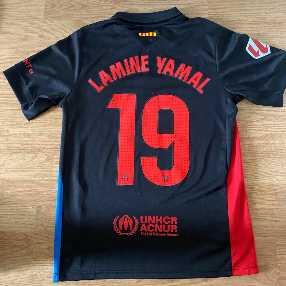 FC Barcelona svart bortatröja, Lamine Yamal 19 - 1