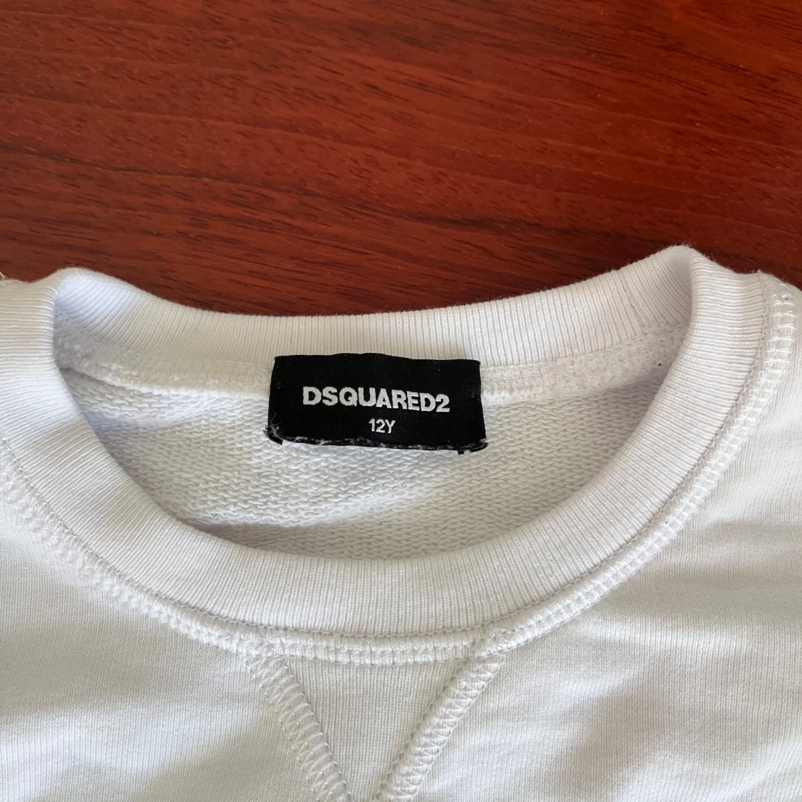 Vit sweatshirt ICON Ibrahimović från Dsquared2 - 3