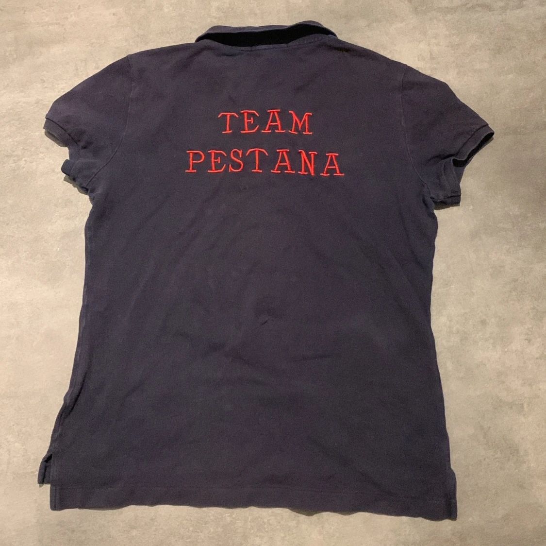 Mörkblå pikétröja från Ralph Lauren - 2