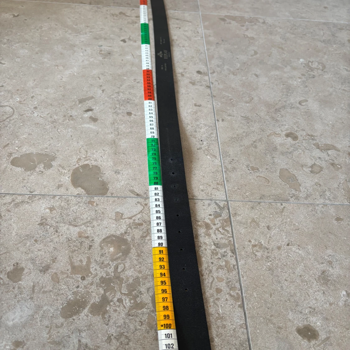 Svart läderbälte från Replay - 3