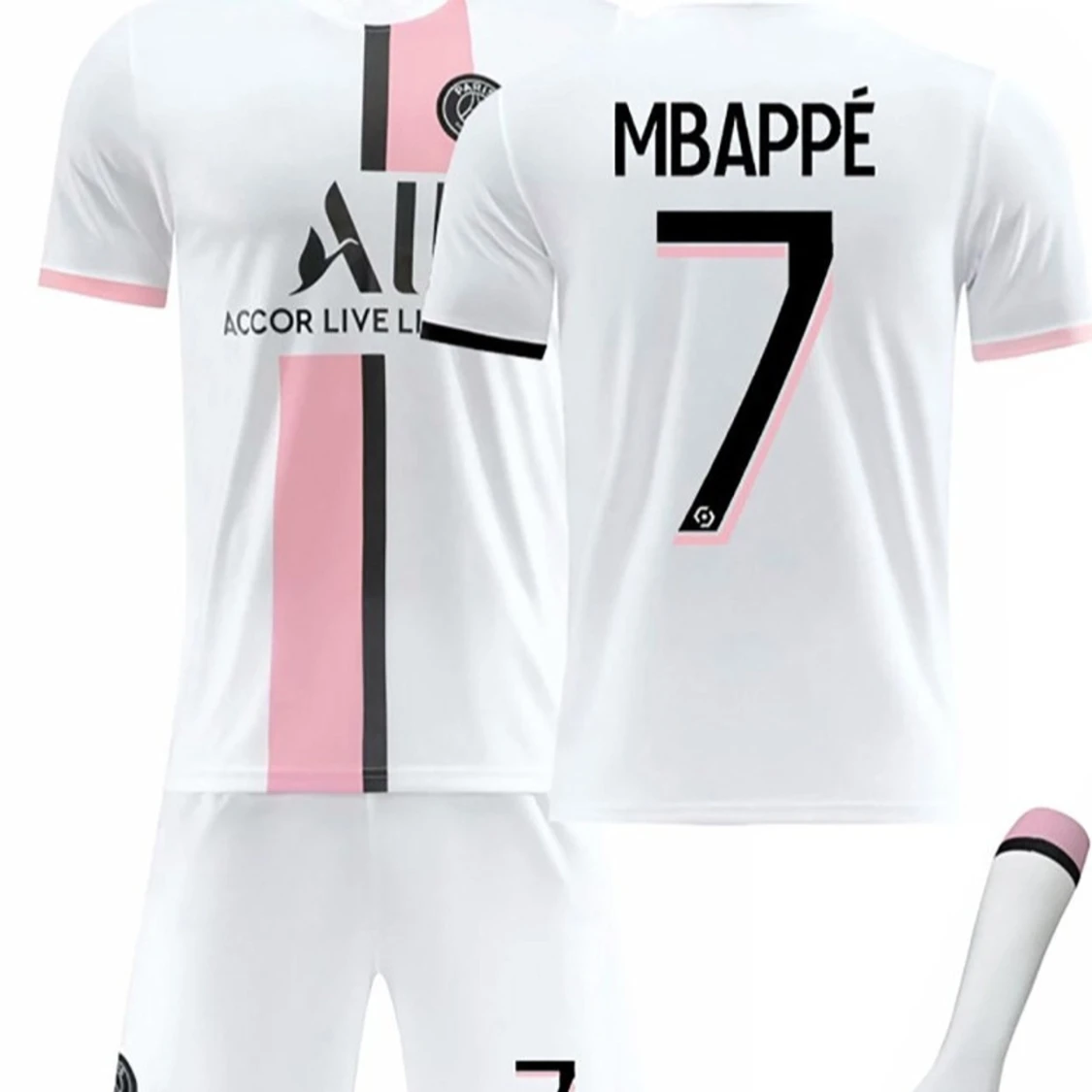 PSG Mbappé 7 fotbollsdress - 4