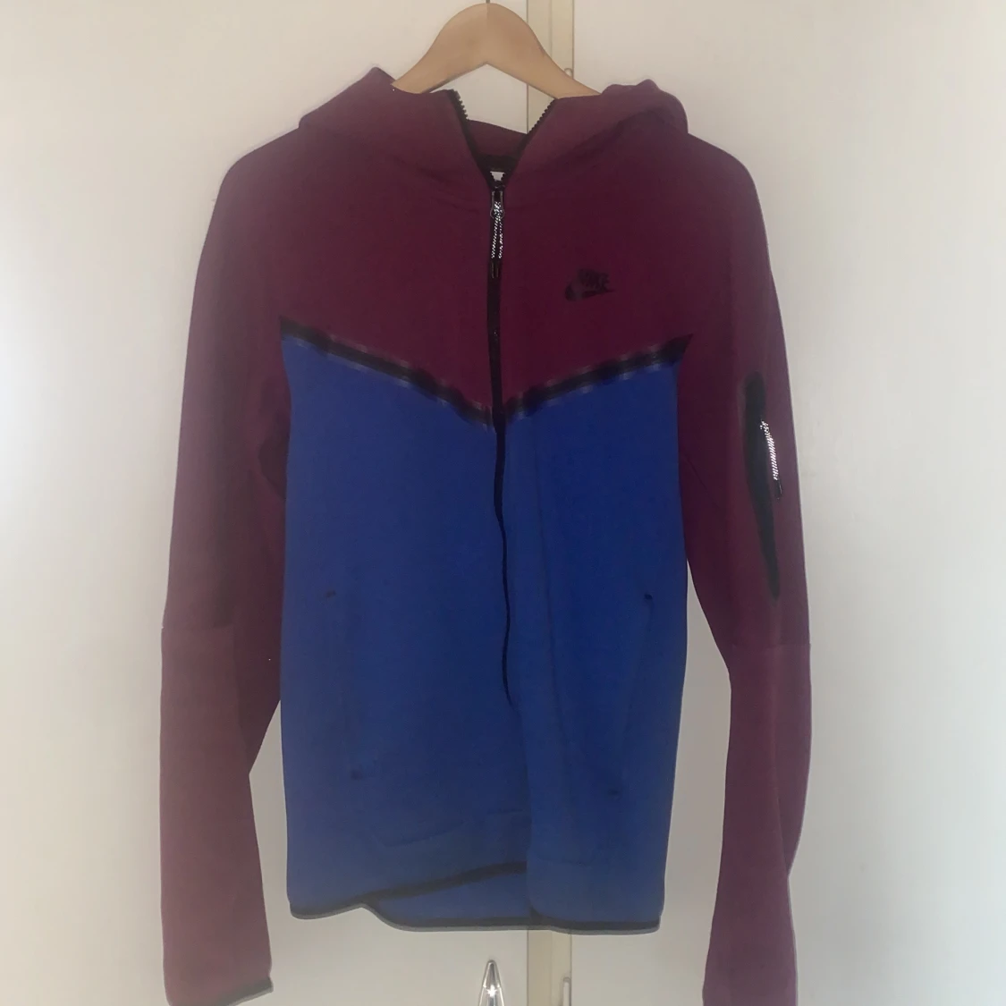 Nike mjukisbyxor vinröd/blå XS - 2