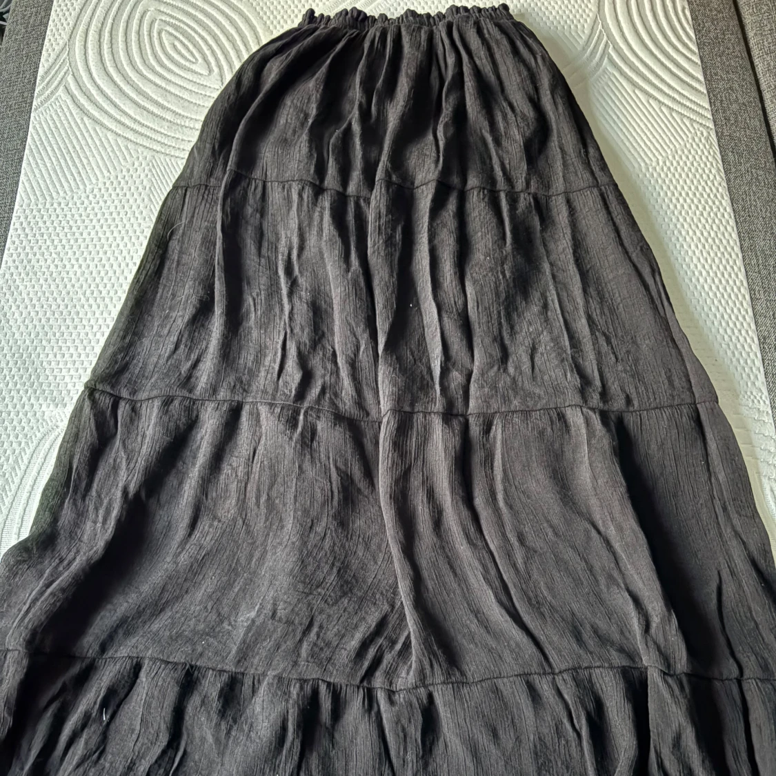 Svart långkjol i bomull