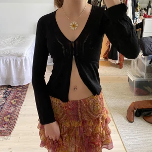 Vintage mönstrad topp / kofta - Storlek 8 på lappen 🤍