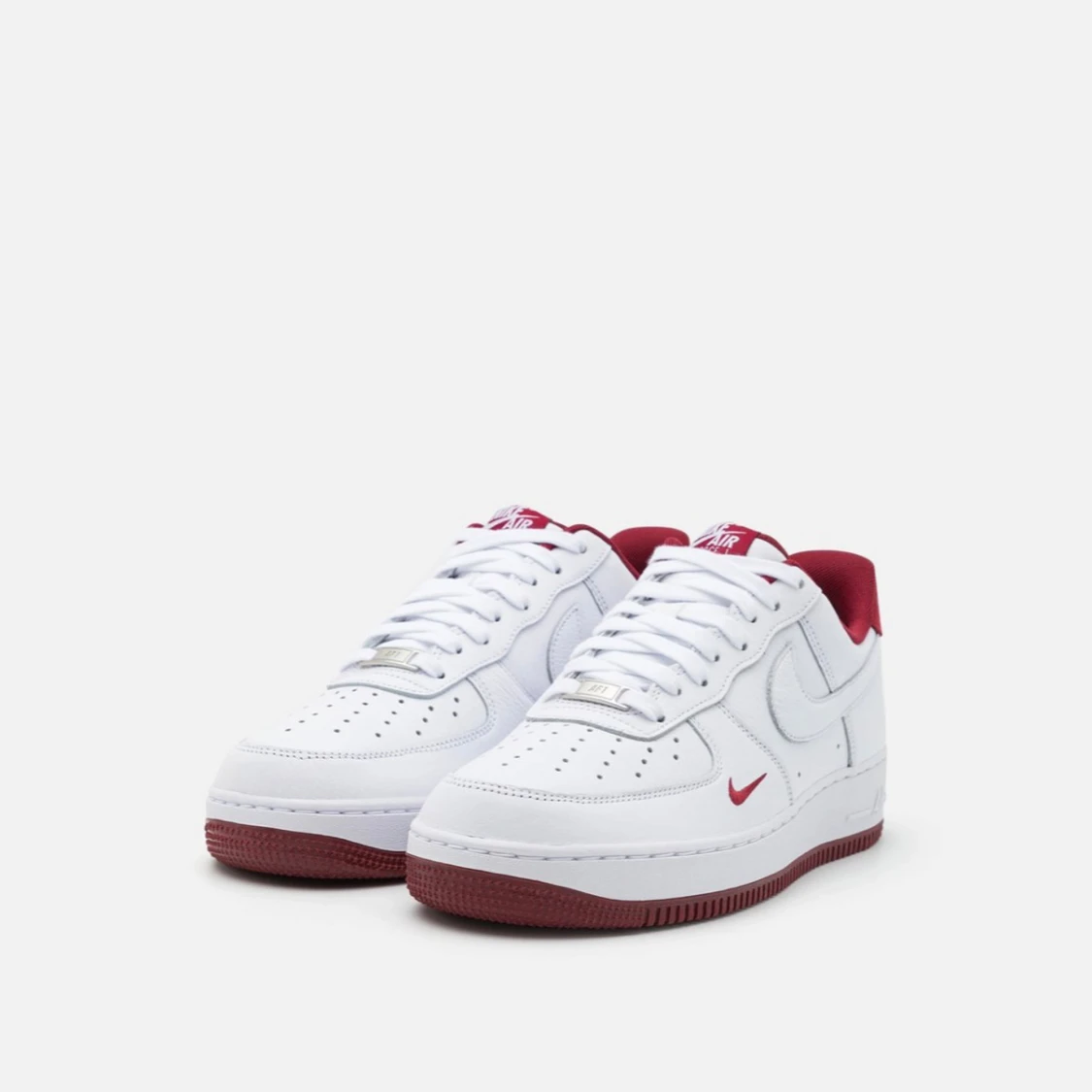 Nike Air Force 1 vit/röd sneakers - 1