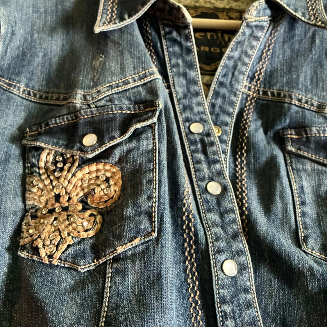 Jeansjacka 🤍⚜️ - 3