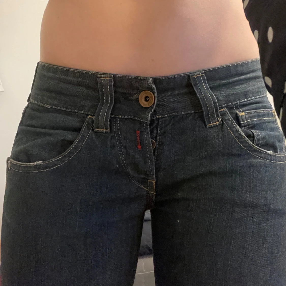 Mörkblå bootcut jeans Replay - 2