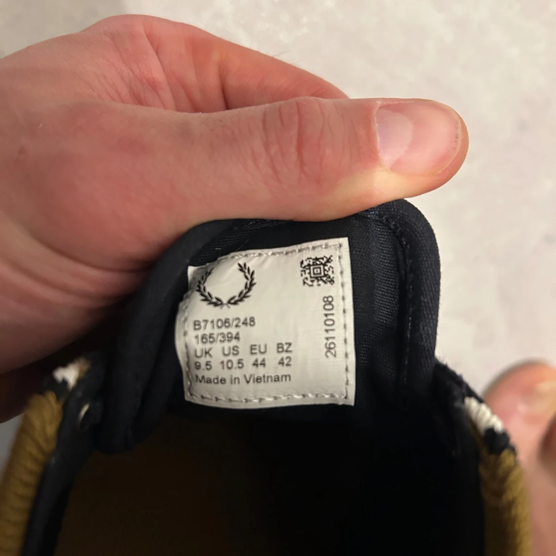 Mörkblå sneakers från Fred Perry - 3