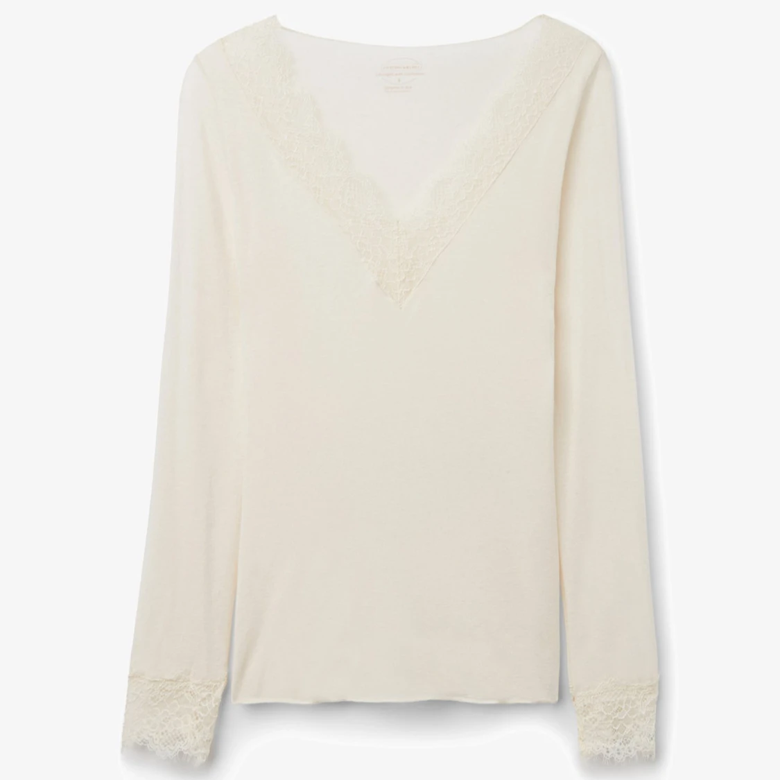 Vit intimissimi spetströja - 1