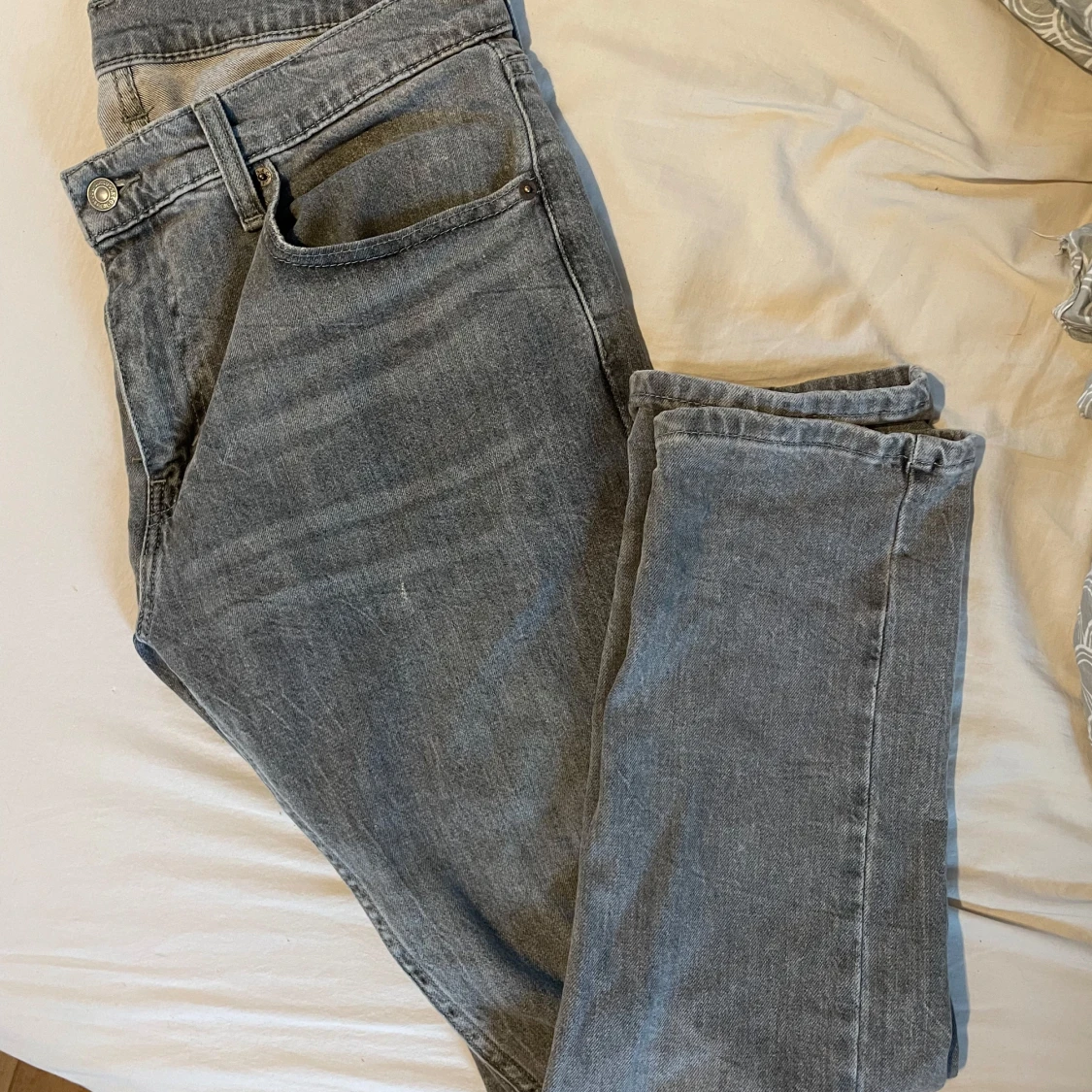 Grå Levi's 512 jeans W33 L30 - 3