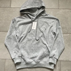Grå hoddie  - Stillren grå hoddie, aldrig använd och helt ny. storlek M, ganska liten i storleken👍