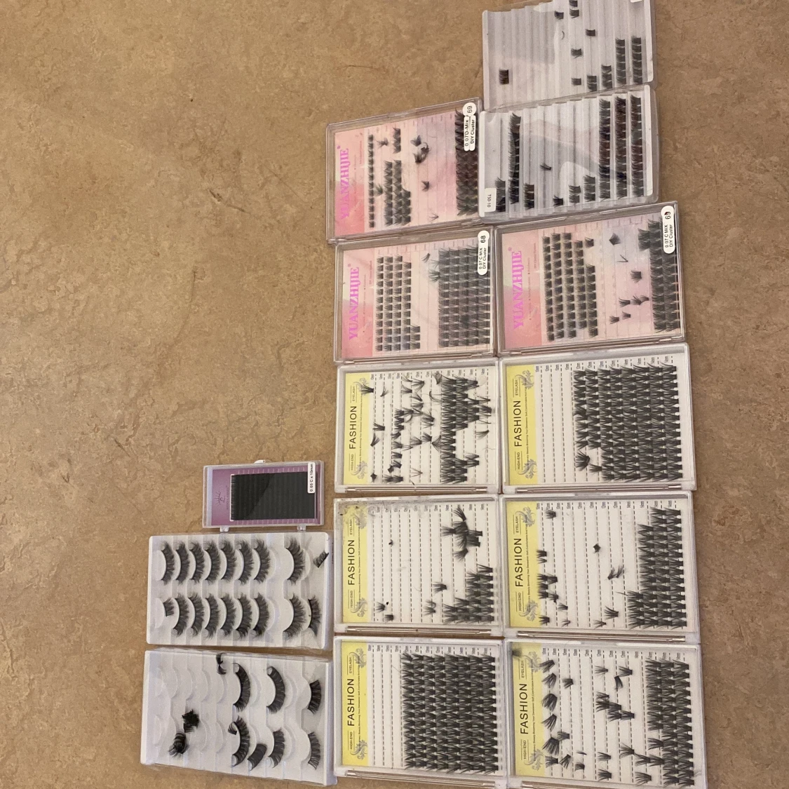 Stort kit med lösögonfransar - 1