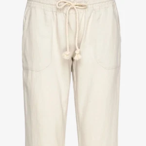 Beiga linnebyxor med snörning - Skit söta beiga linnebyxor som jag säljer eftersom det du passar mig. Det är helt nya aldrig använd fick som present . 