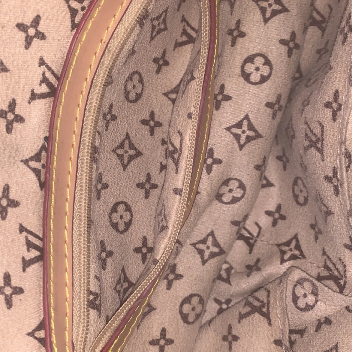 monogram axelväska - 4