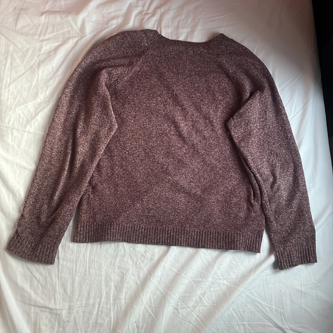 Lila stickad tröja från Vero Moda - 1