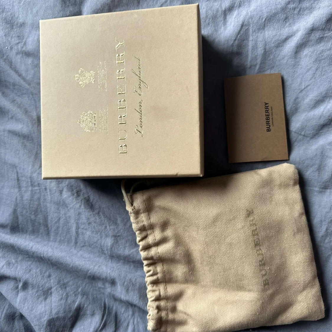 Burberry rutigt skärp i skinn - 2