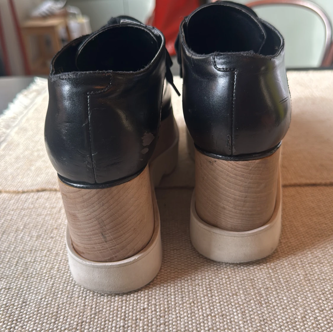 Stella McCartney svarta platåsneakers - 3