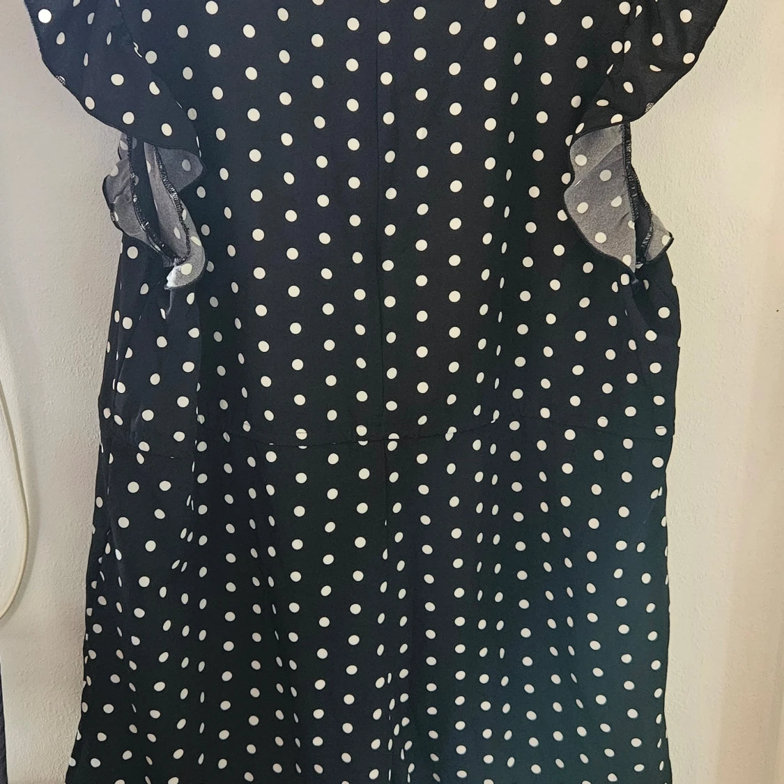 Svart prickig byxdress Shein Curve - 1