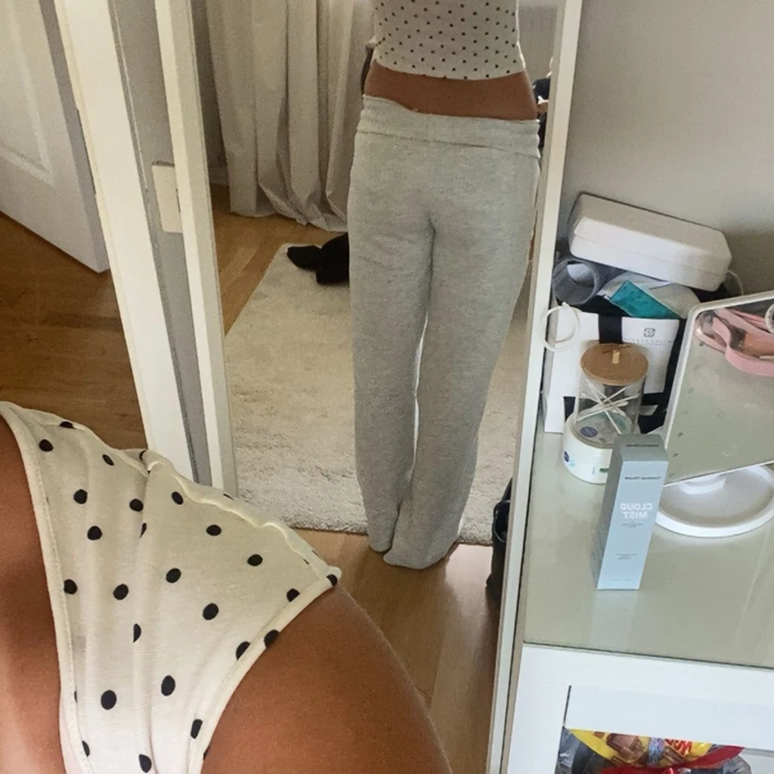 Grå mjukisbyxor - 1