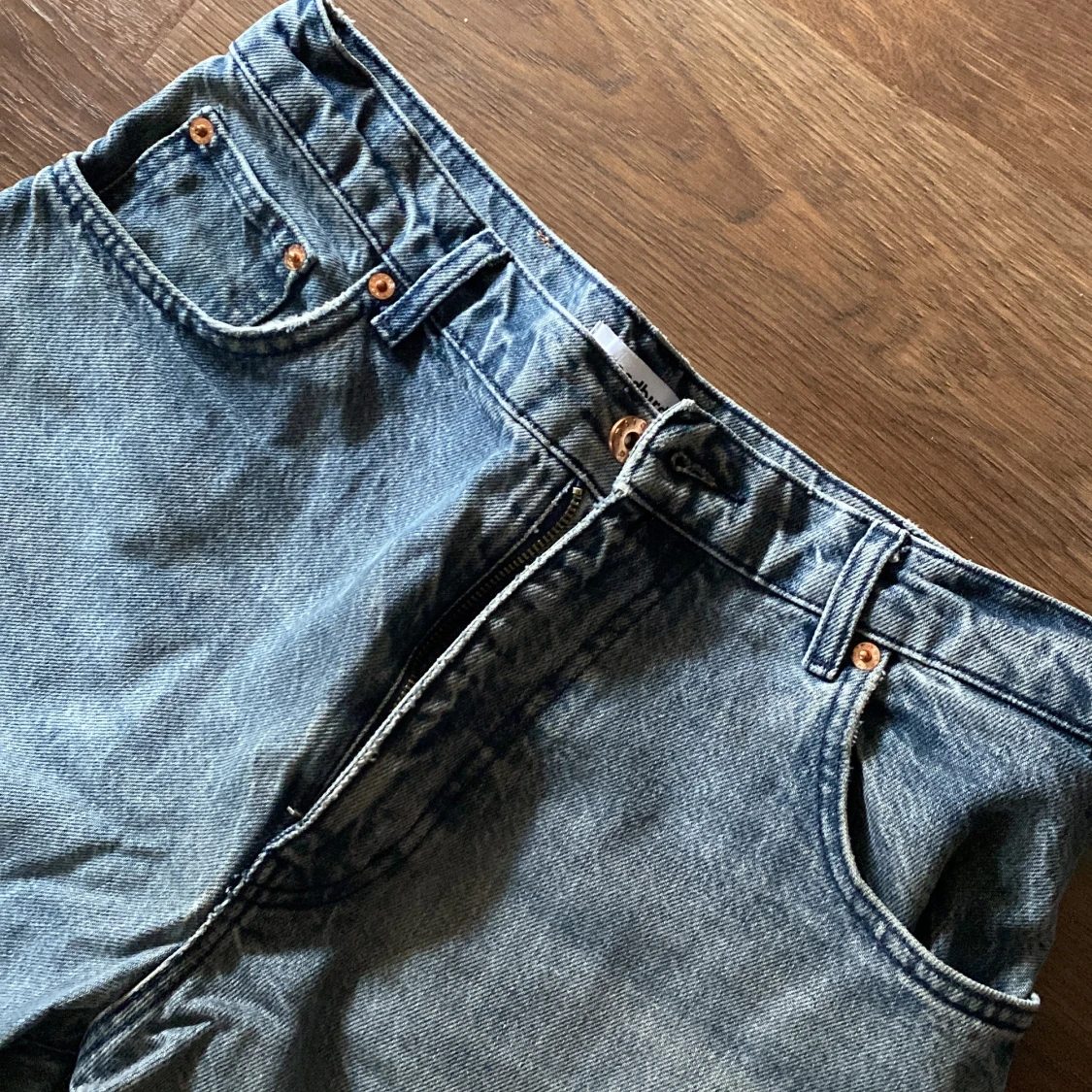 Retero Blue Leroy  jeans från Woodbird - 2