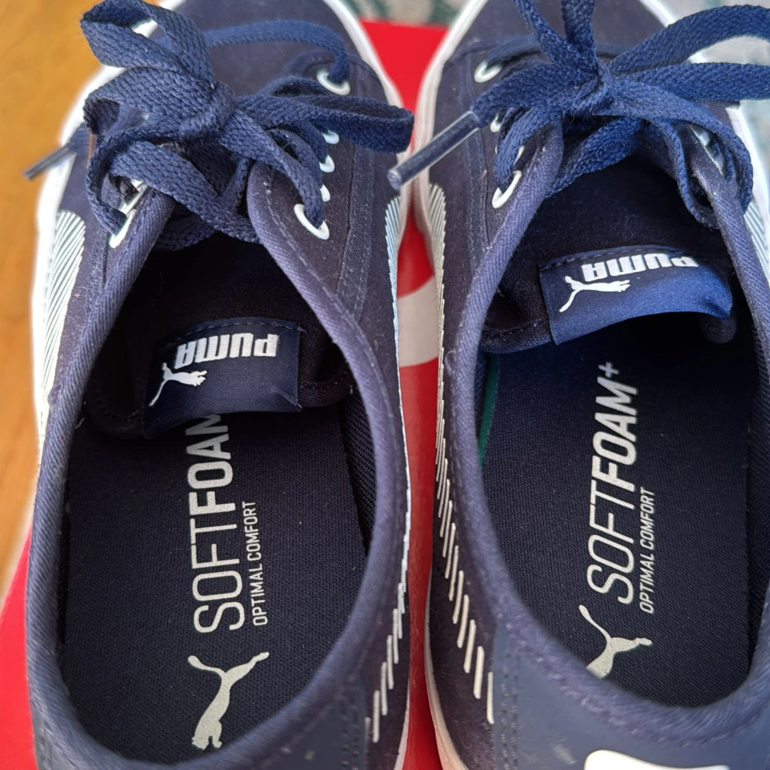 Mörkblå sneakers från Puma - 4