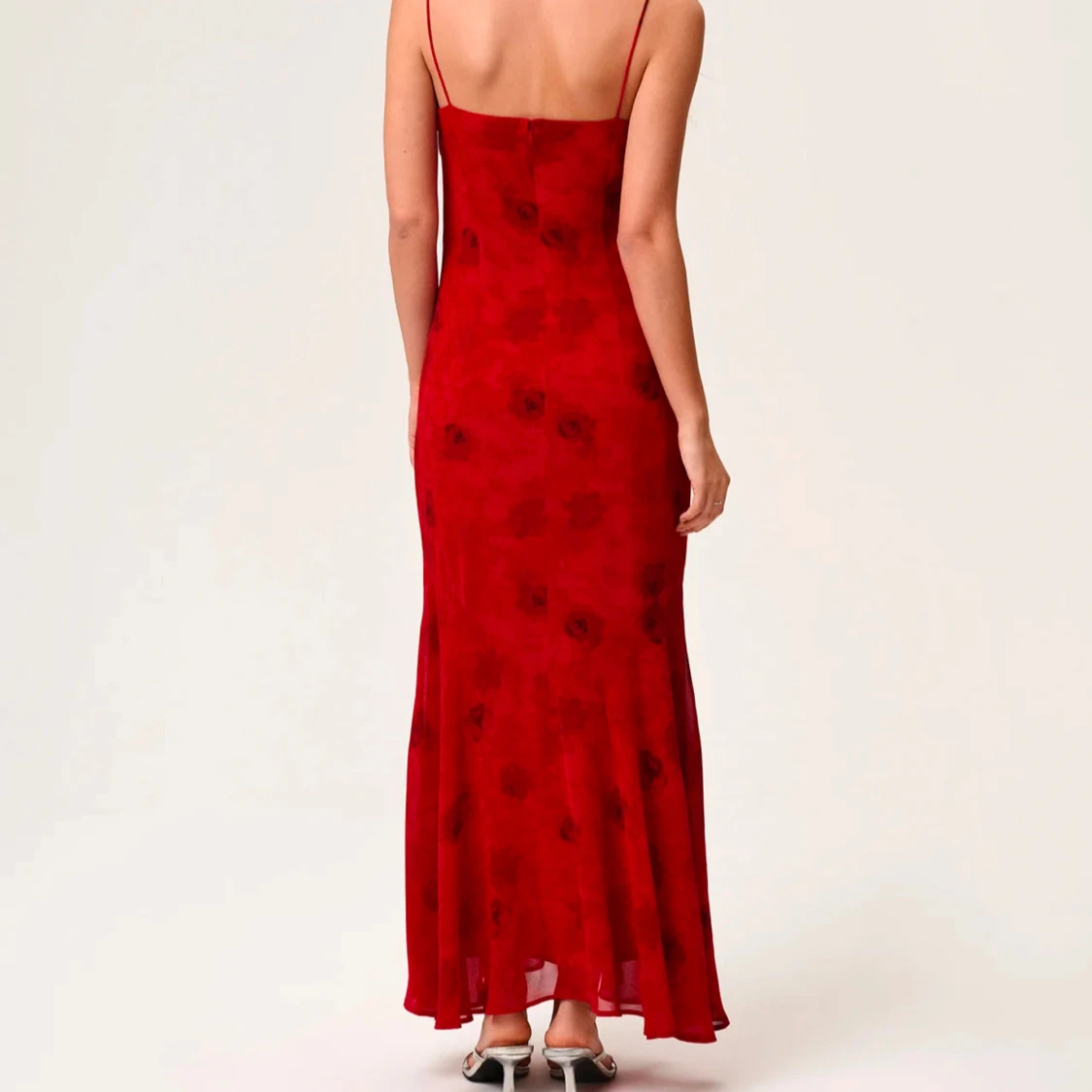 Röd Adoore klänning  - 1