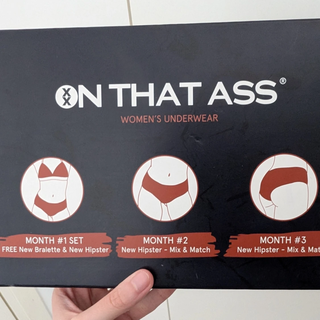 Mörkblå underklädesset från ON THAT ASS - 3