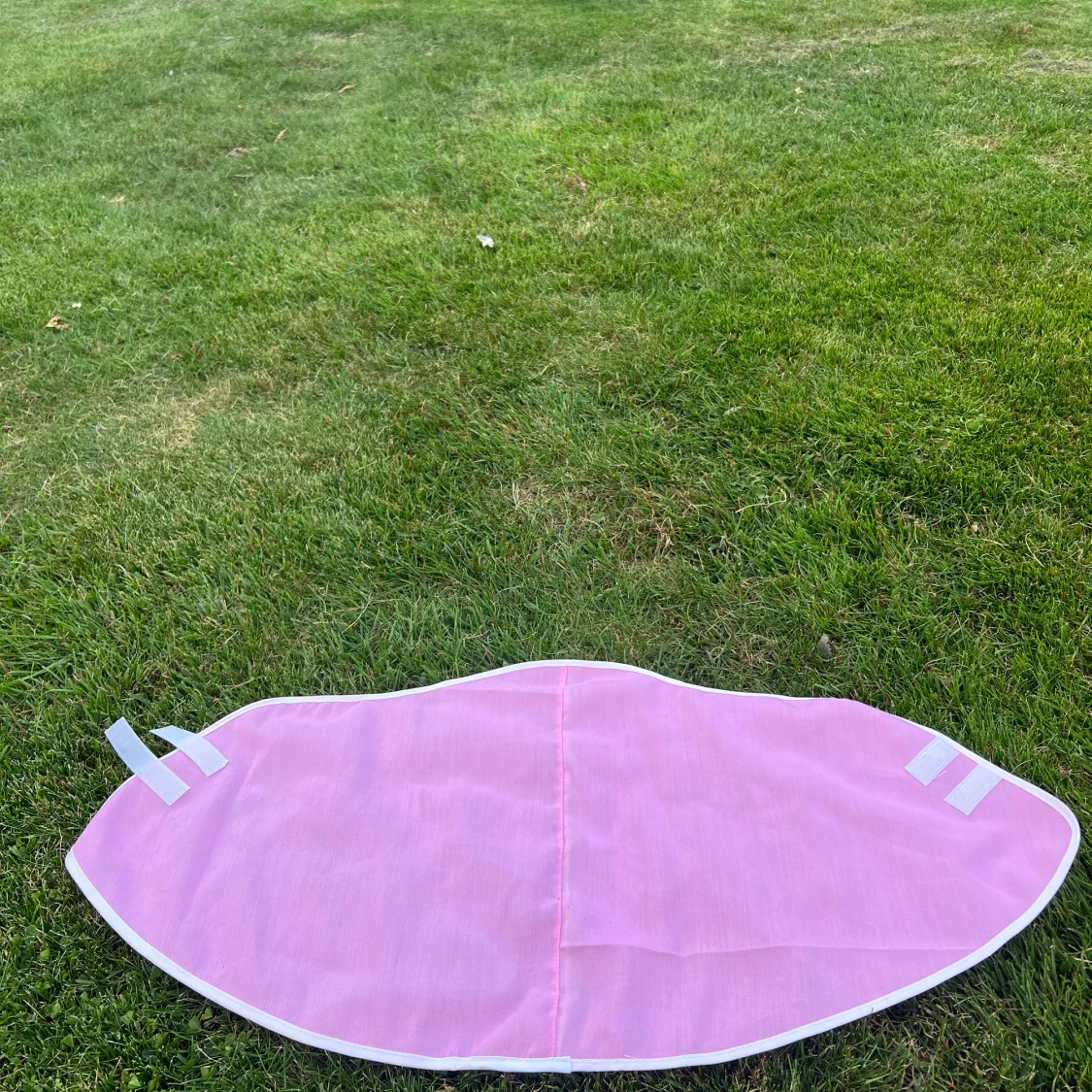 Rosa käpphästtäcke. - 4