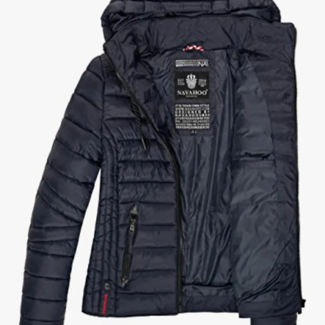 Mörkblå pufferjacka från Navahoo - 2