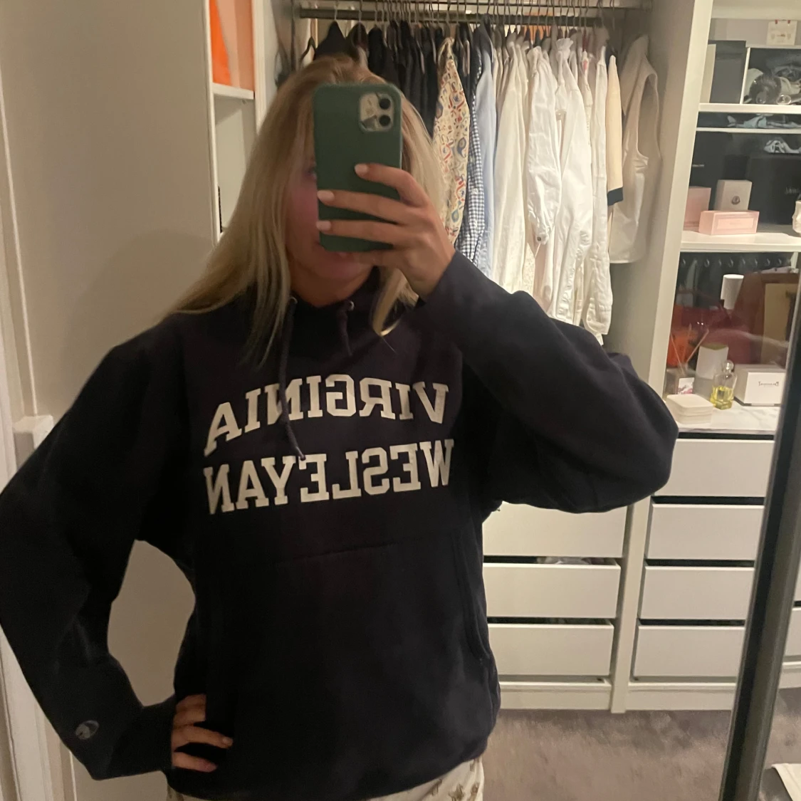 Svart Virginia Wesleyan hoodie - 2